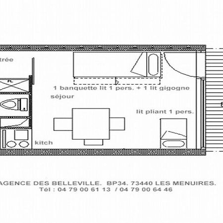 Residence Dorons - Studio Lumineux - Centre Station - Balcon Mae-3414 Saint-Martin-de-Belleville Extérieur photo